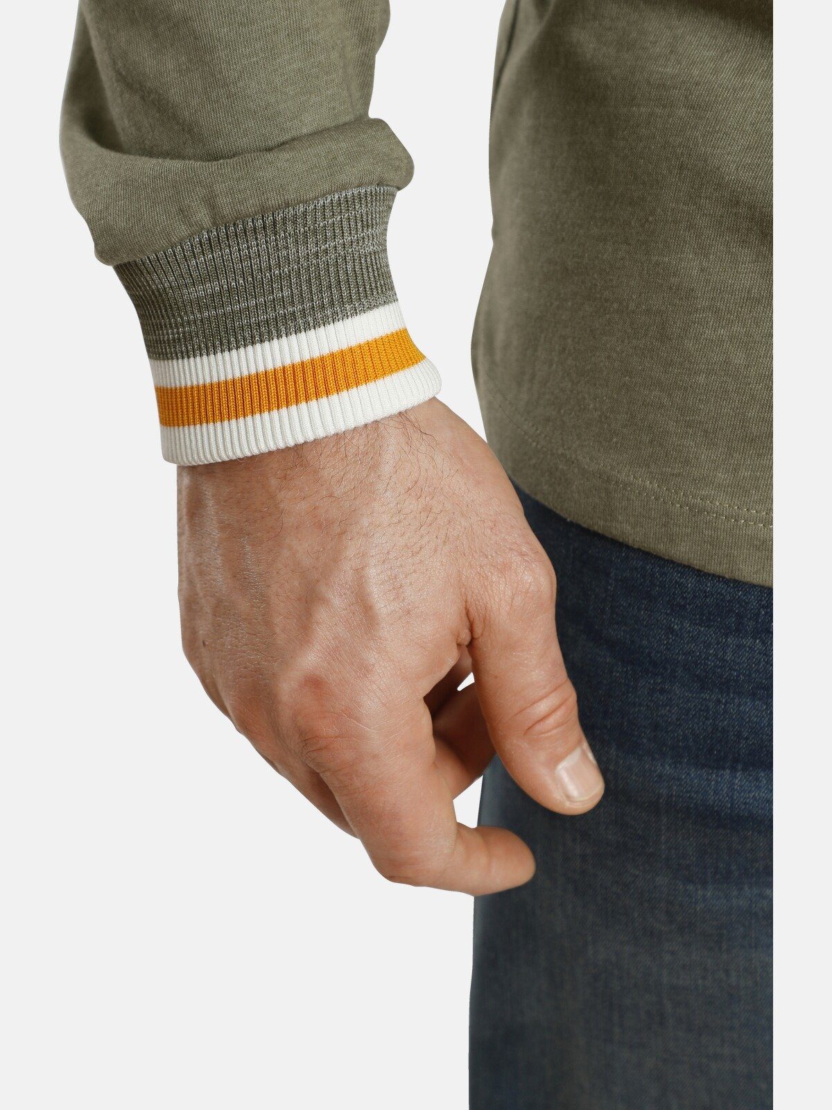 Charles GARWY Colour-Blocking Sweatshirt in Colby stylisch EARL