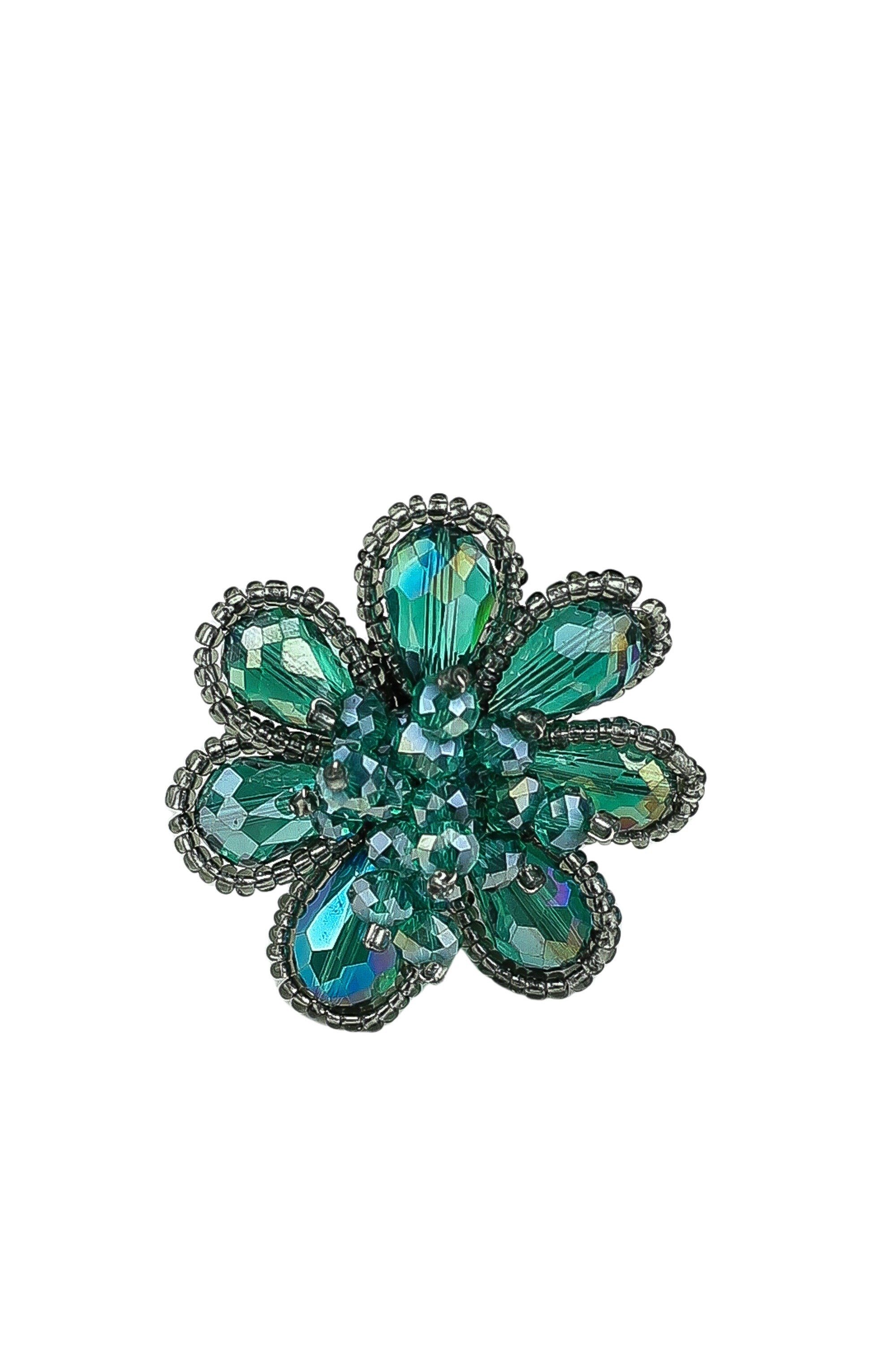 COLLEZIONE ALESSANDRO Fingerring Strassblüte günstig online kaufen
