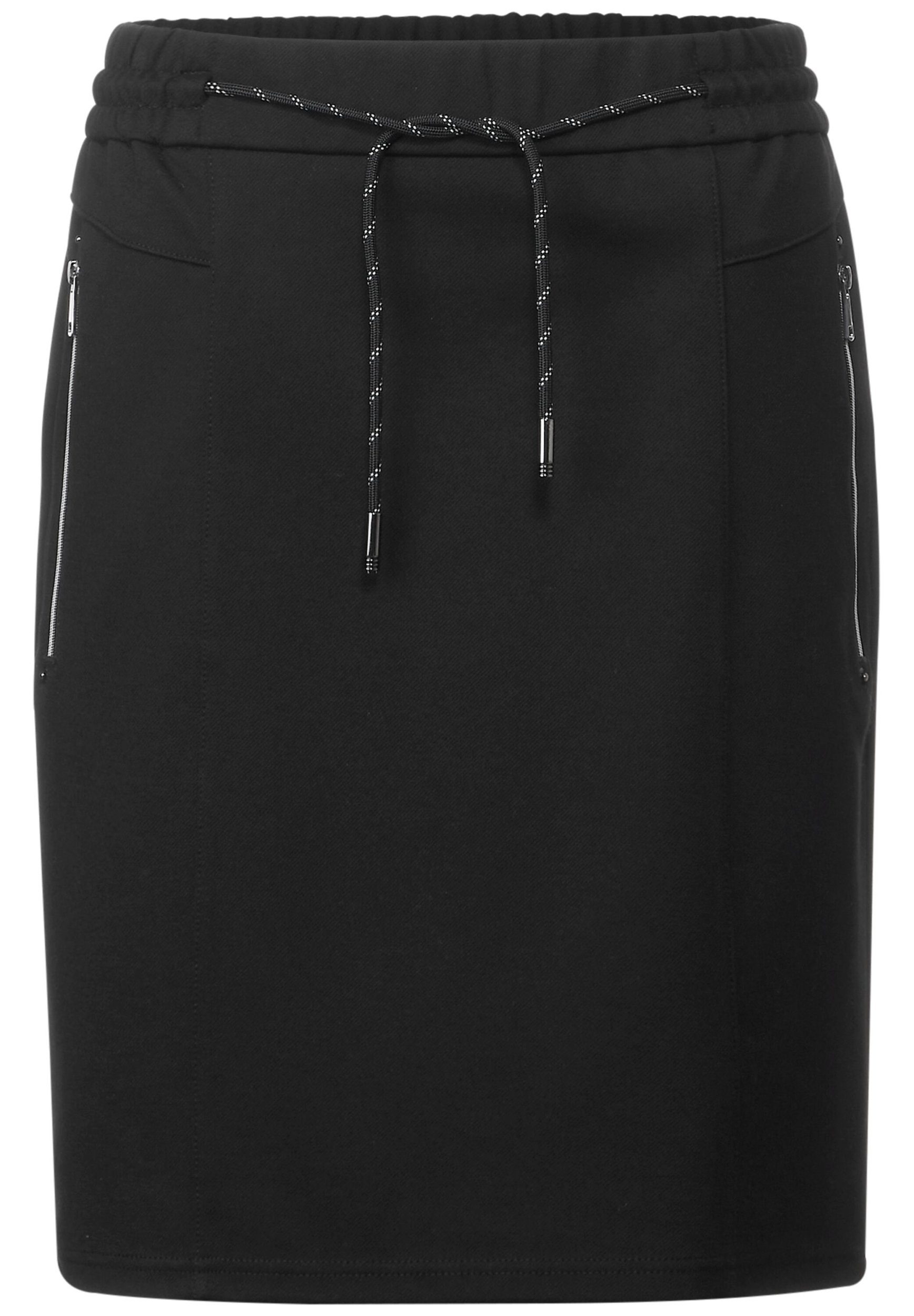 Cecil Minirock Jogg Skirt Zipper Detail | 