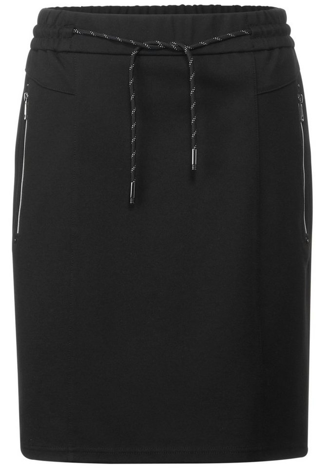 Cecil Minirock Jogg Skirt Zipper Detail