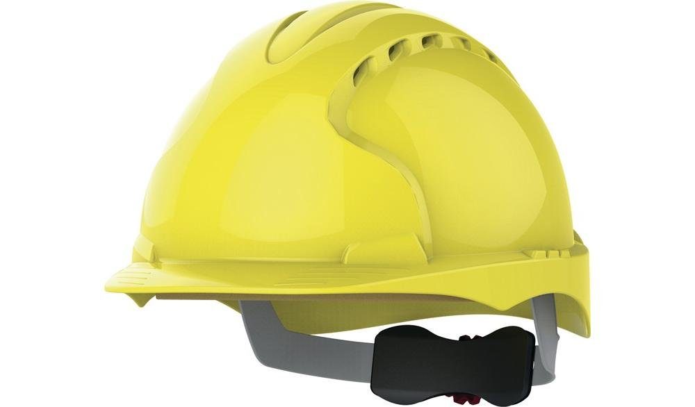 JSP Kopfschutz Schutzhelm EVO®3-Revolution® 6-(Pkt) gelb Polyethylen EN 397
