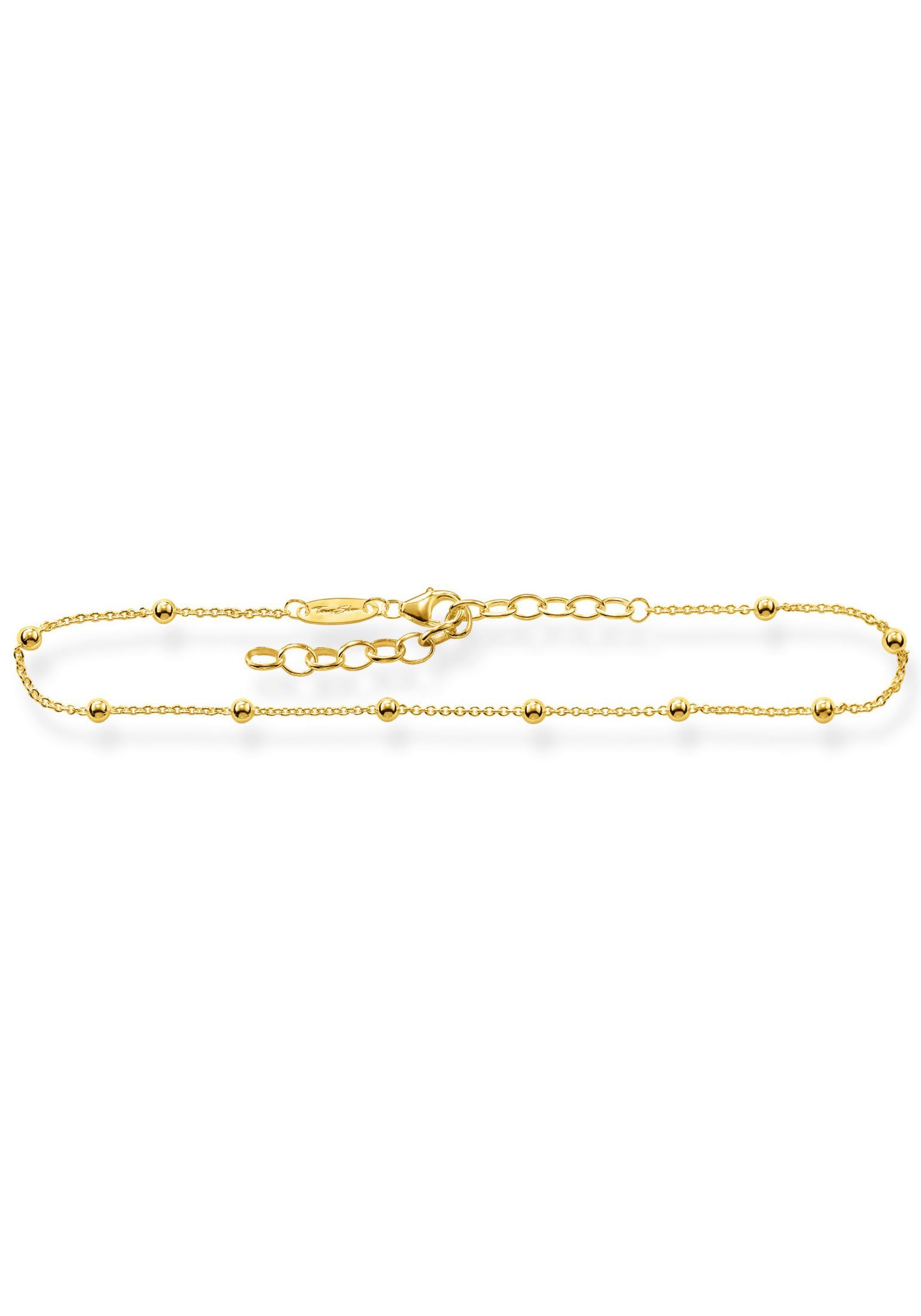 THOMAS SABO Fußkette Dots, Dots gold, AK0002-001-12-L27V, AK0002-413-39-L27V