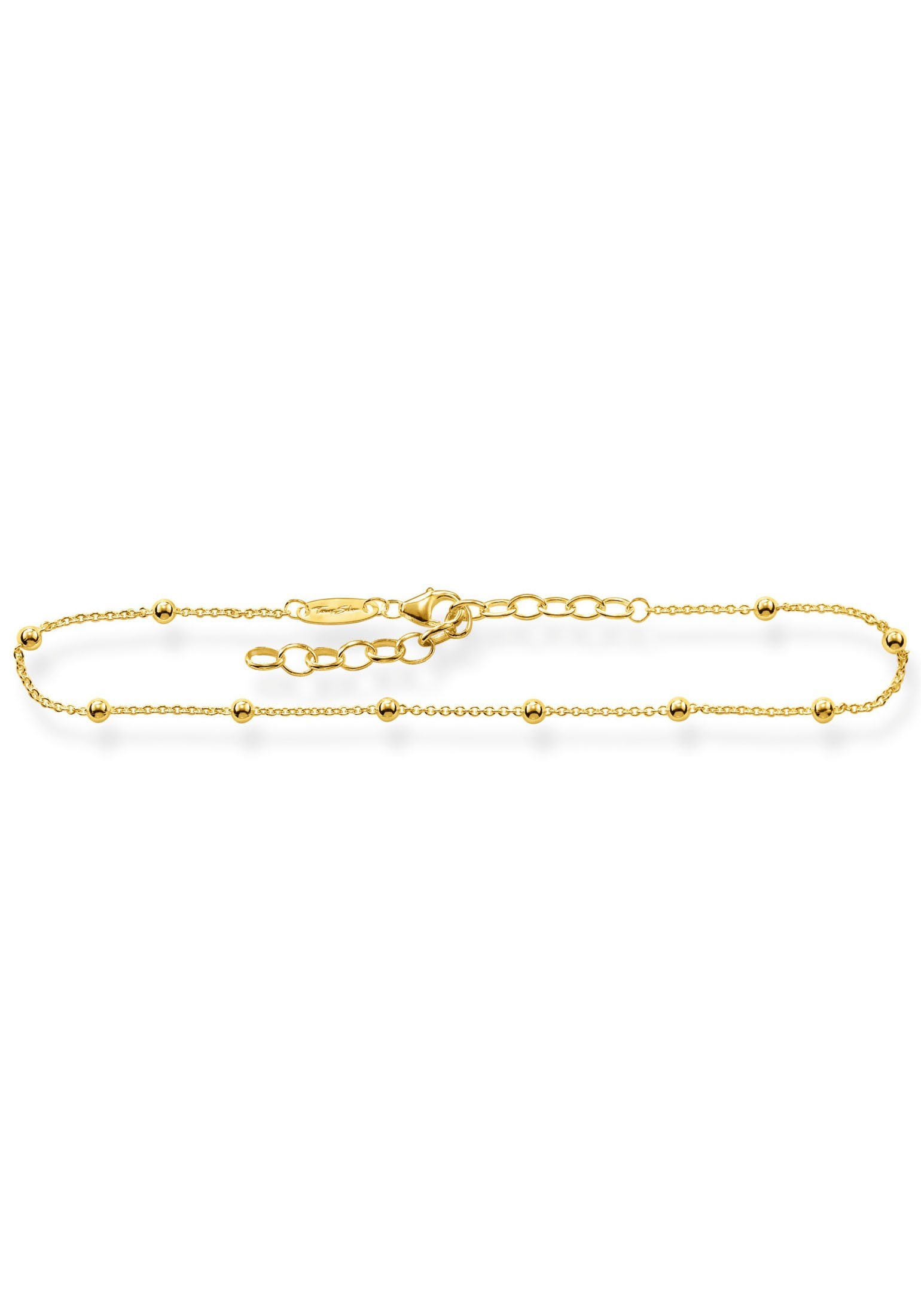 THOMAS SABO Fußkette Dots, Dots gold, A...