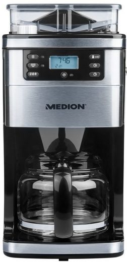 Medion® Kaffeemaschine mit Mahlwerk MD 15486 50060877, 1,5l
