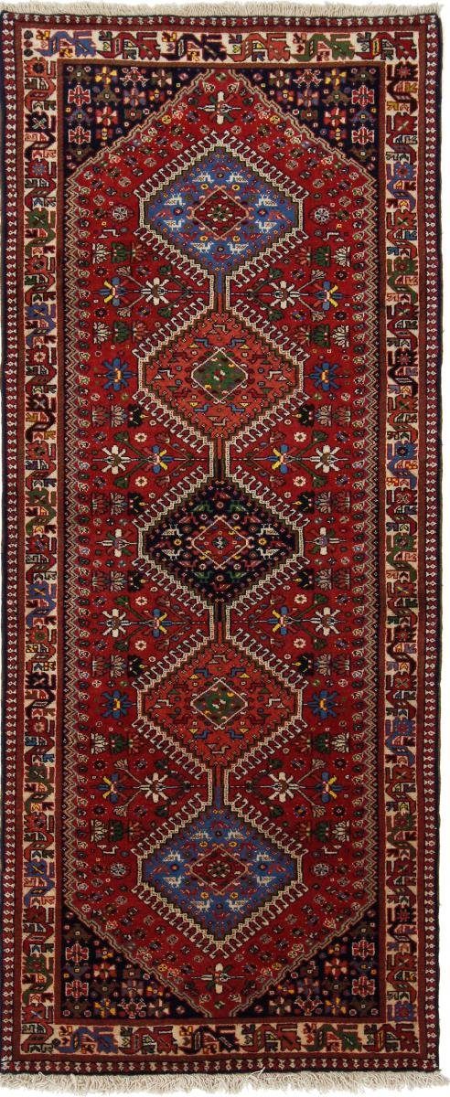 Orientteppich Yalameh Aliabad 79x196 Handgeknüpfter Orientteppich / Perserteppich, Nain Trading, rechteckig, Höhe: 12 mm