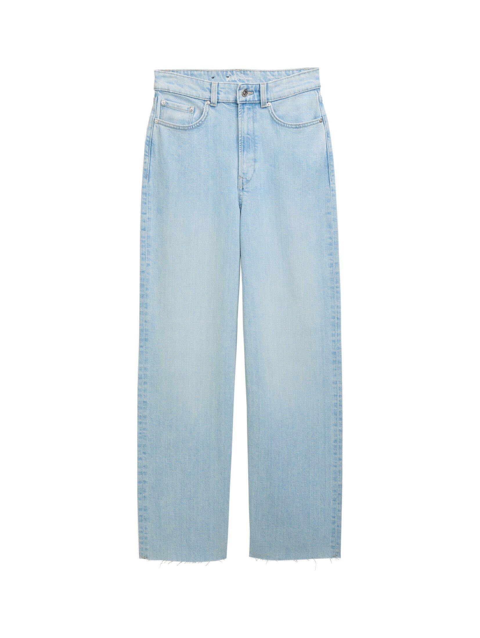 TOM TAILOR Denim Weite Jeans Jeanshosen TTLINOU WIDE Jeans