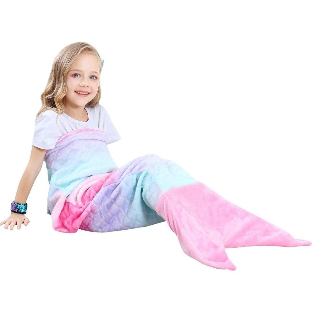 Einschlagdecke Meerjungfrau Decke,Fischschuppen Muster, Jormftte