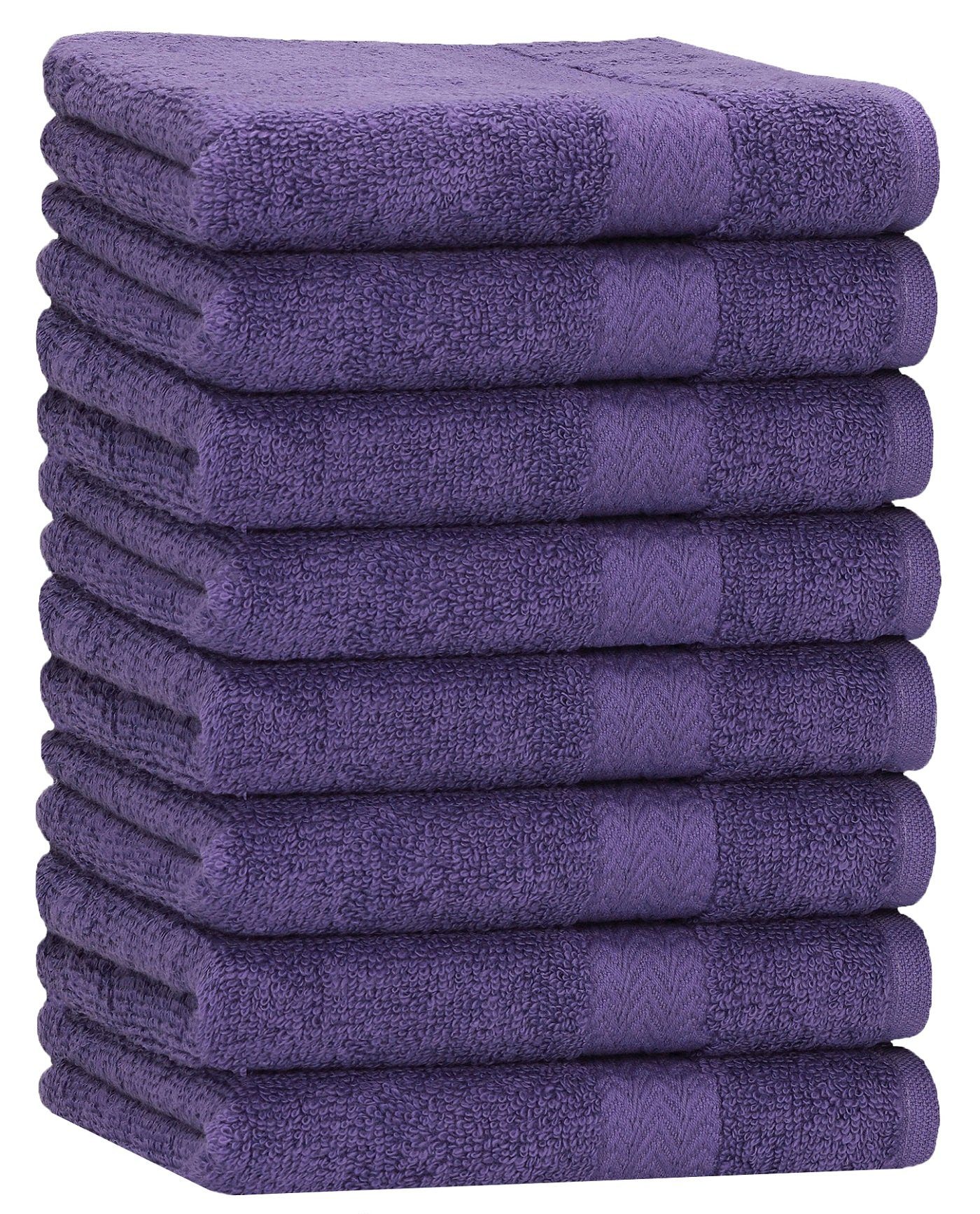 Betz Handtücher 8 Stück Premium 50x100 cm Handtuch-Set, 100% Baumwolle (Set)