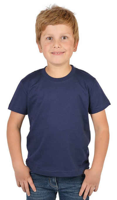 Stedman T-Shirt »BIO Kinder T-Shirt 4er Pack navy-blau« Bio-Baumwolle
