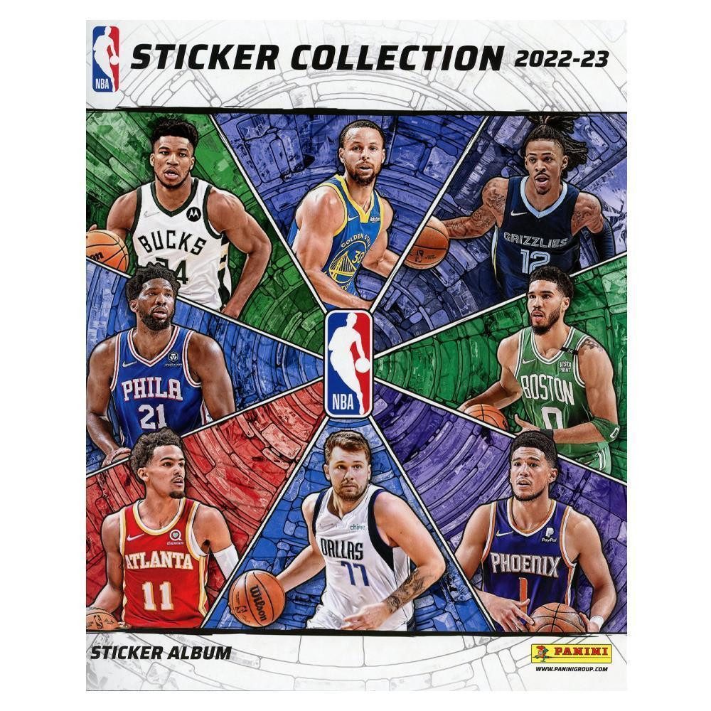 Panini Bücher-Adventskalender Panini NBA Saison 2022/2023 - Sammelsticker - 1 Sammelalbum