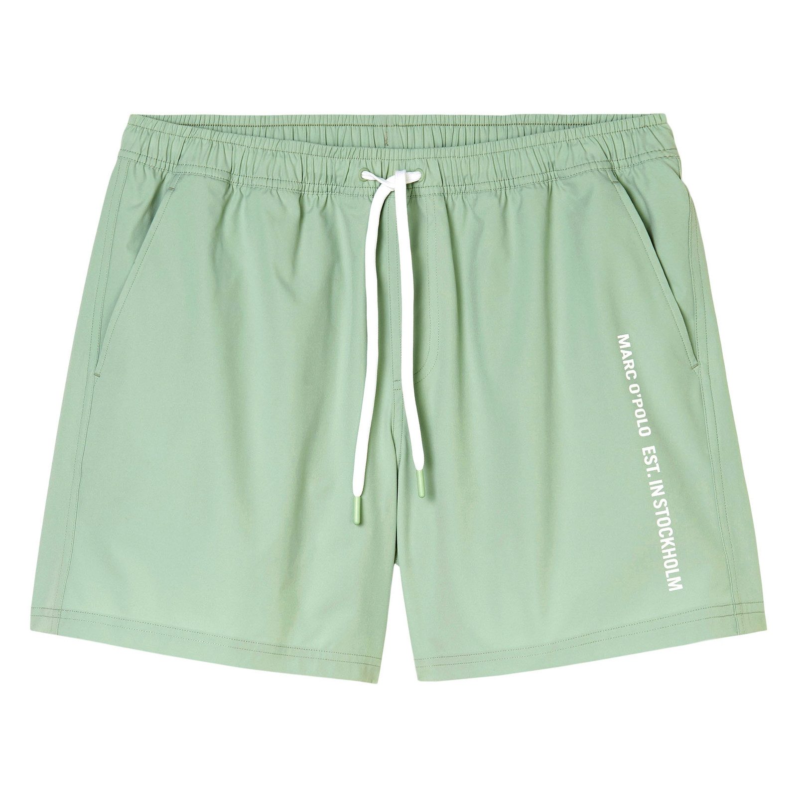 Marc O'Polo Badehose Wide Leg Woven Swimshorts mit Kordelzug günstig online kaufen
