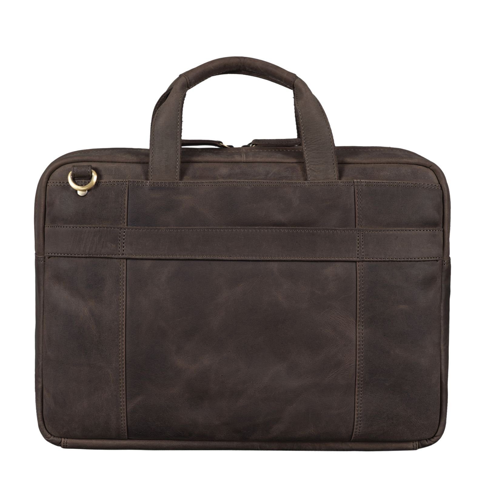STILORD Laptoptasche "Antoine" Vintage Ledertasche Business