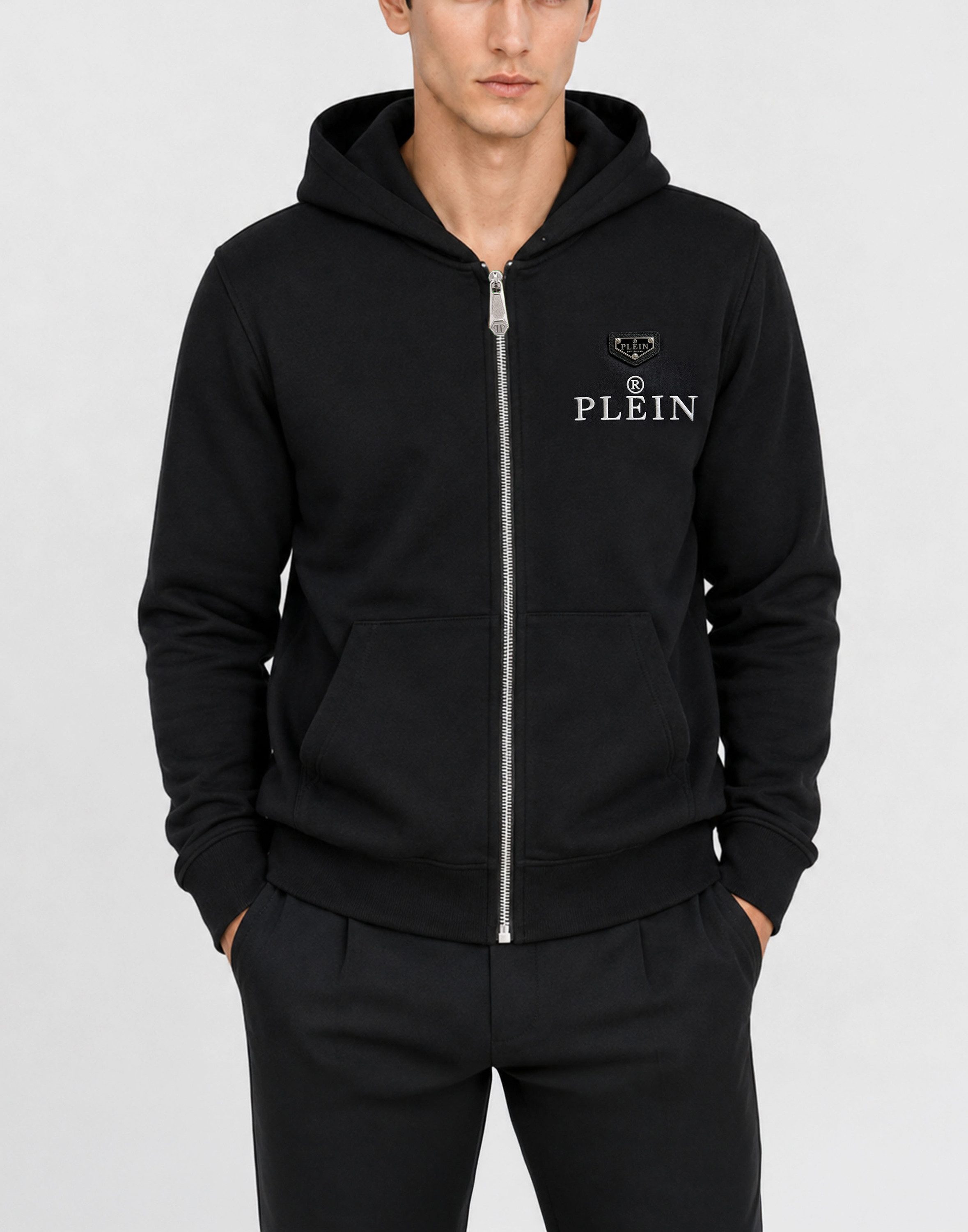 PHILIPP PLEIN Kapuzensweatjacke Kapuzen-Sweatjacke – Bild 2 von 5