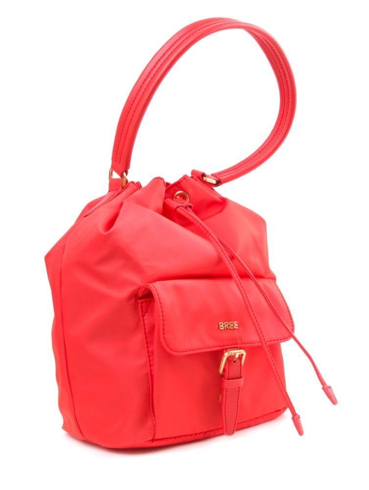 Schultertasche BREE Barcelona NYLON 15 - Schultertasche / Beutel in koralle
