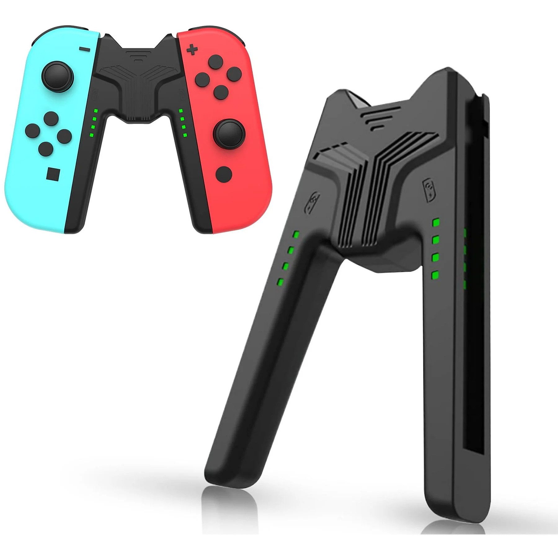 Ladestation für Nintendo Switch Joy-Con,Joy-Con-Controller Ladegriff Induktions-Ladegerät