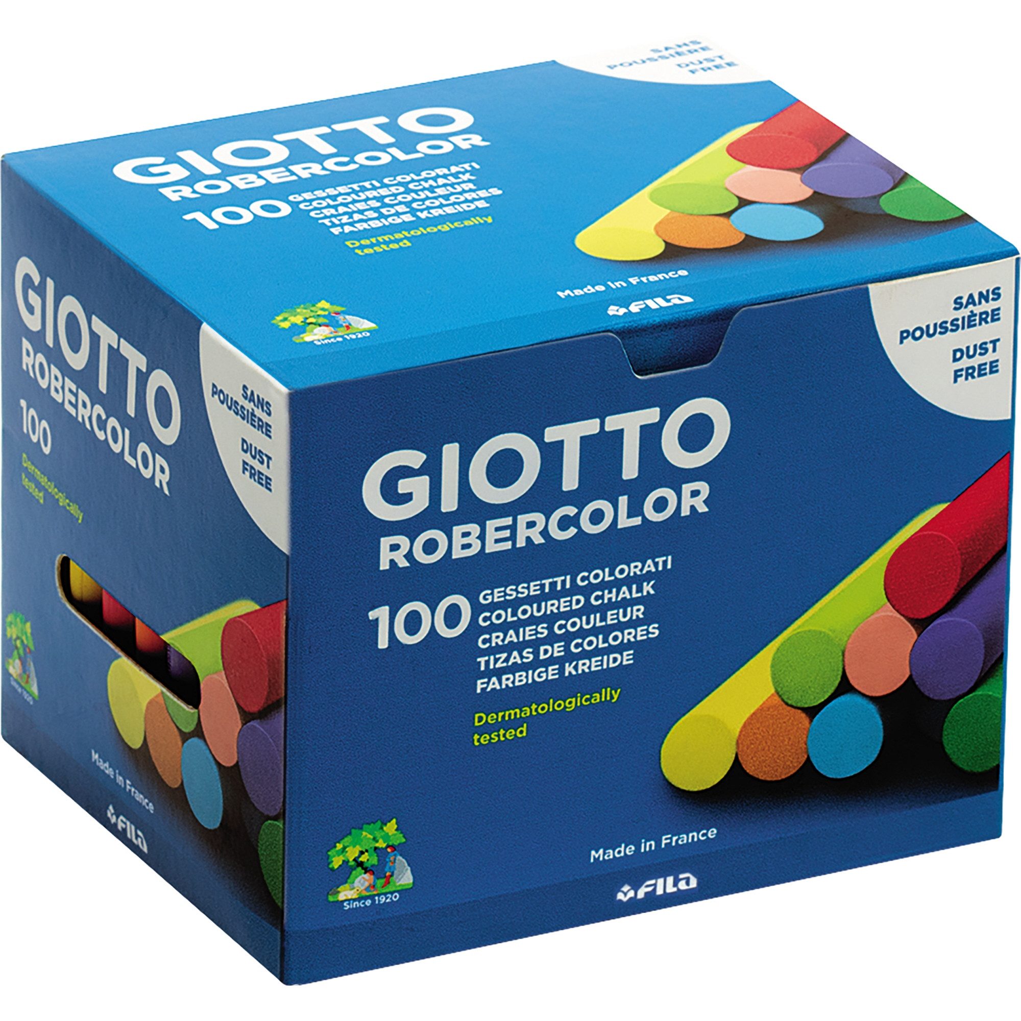 Buntstift Wandtafelkreide GIOTTO Robercolor 5390 00 sortiert 100 Stück