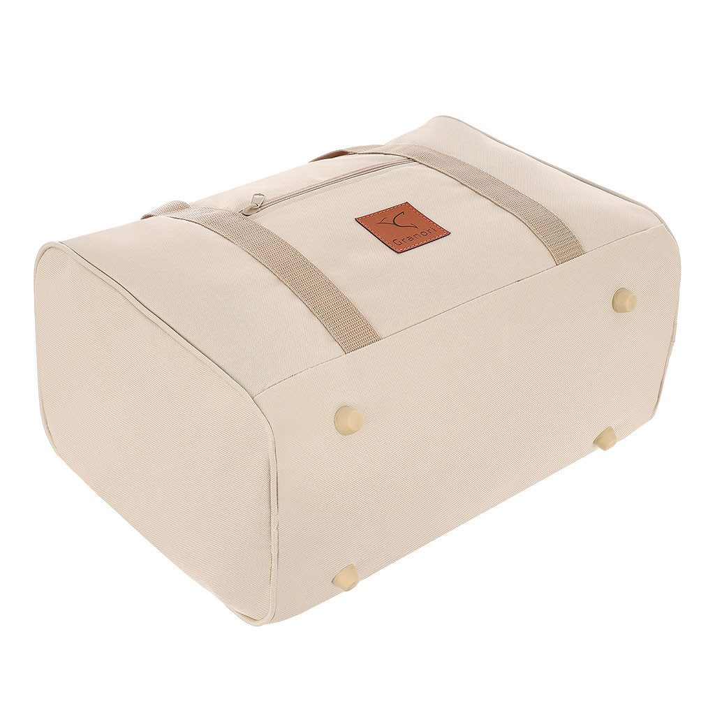Granori Reisetasche 40x30x25 cm Flugzeug Handgepäck für Eurowings – leicht & max. Platz (Modell ET2), mit abschließbarem Fach und verstellbarem Schultergurt, 30 l Volumen