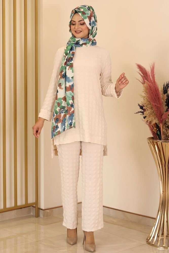 fashionshowcase Hosenanzug Sommerlicher Damen Longtunika-Anzug - günstig online kaufen