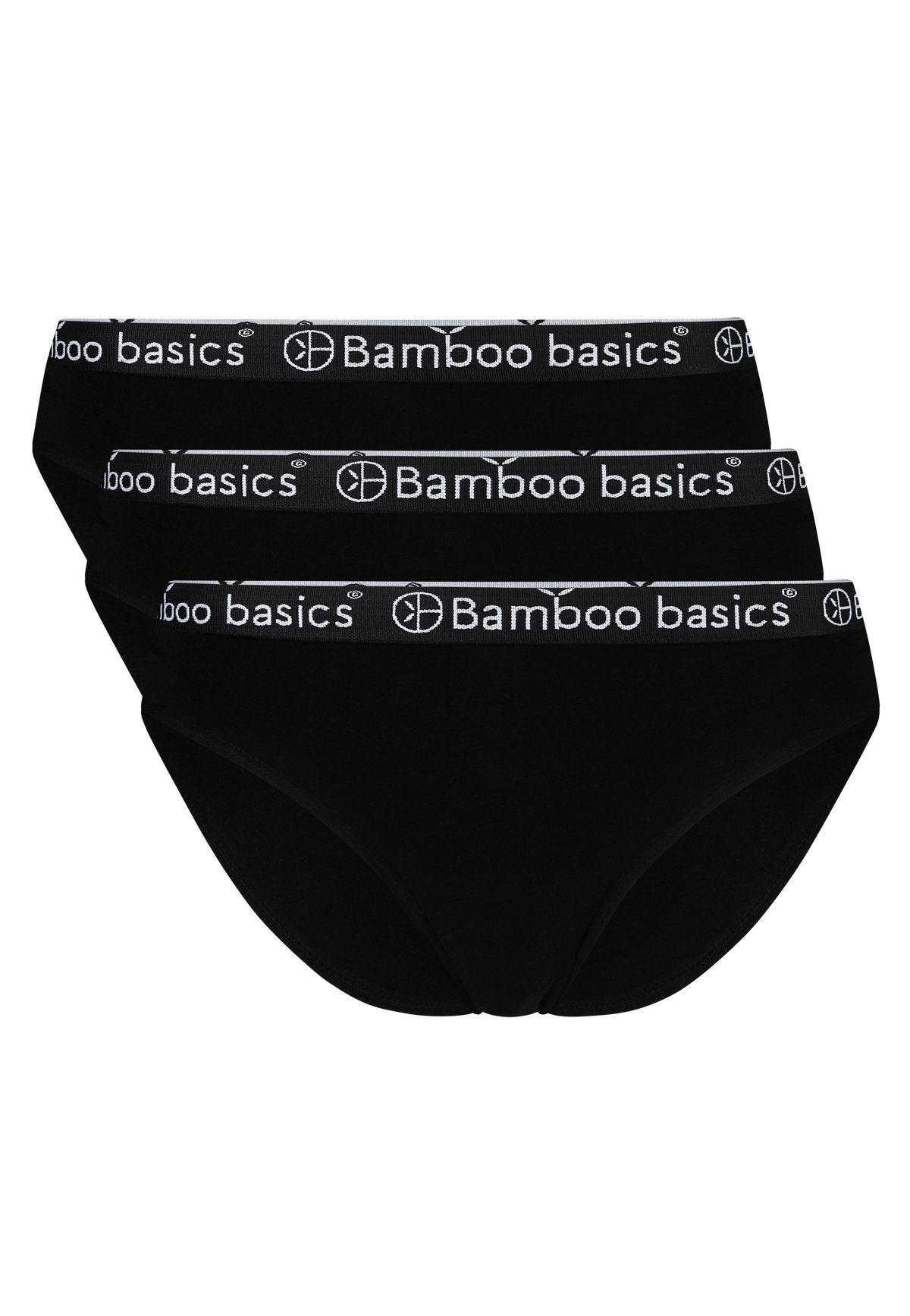 Bamboo basics Slip Organic Schwarz (3-St) Cotton Yara