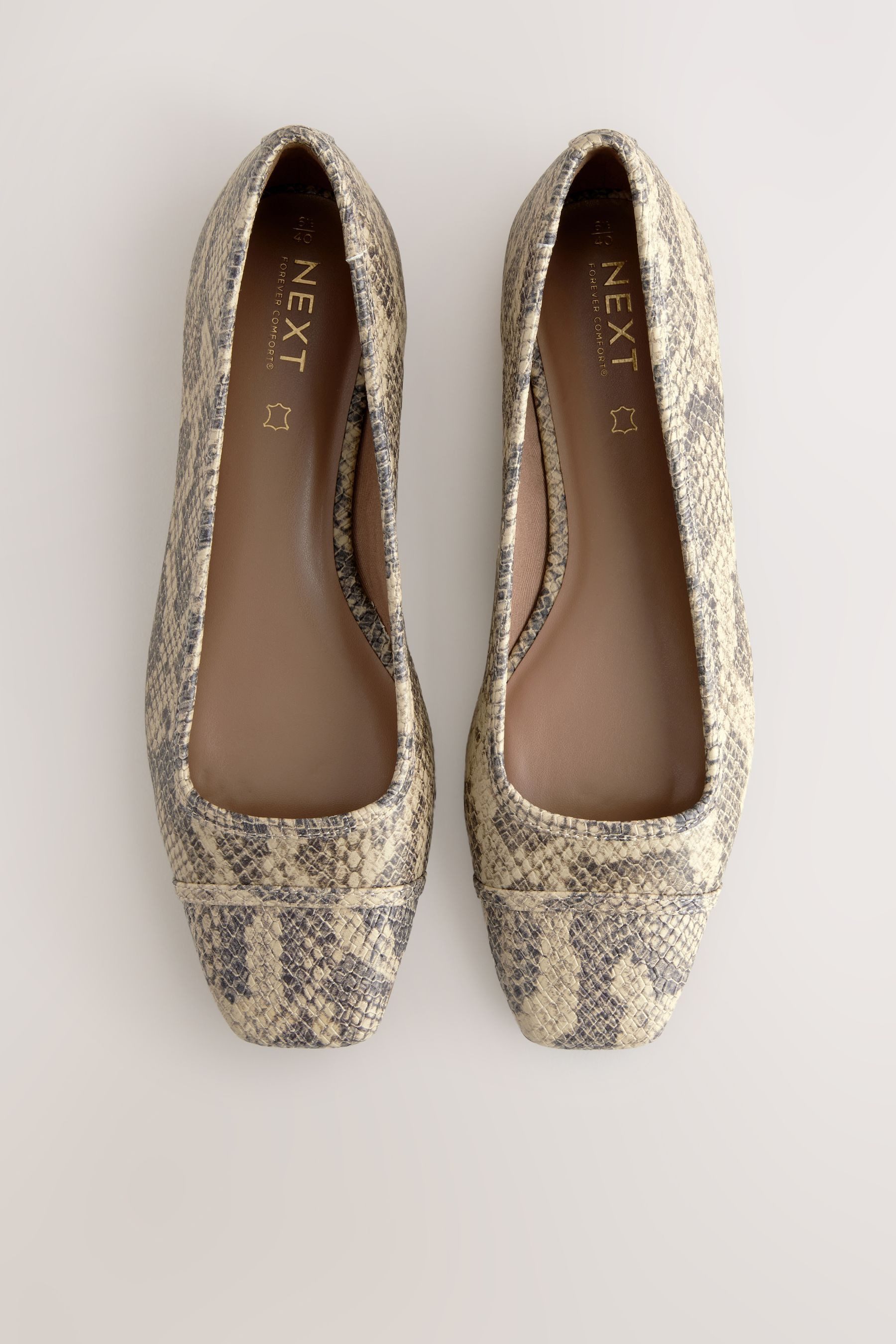 Next Forever Comfort® Ballerinas, eckige Zehenpartie Ballerina (1-tlg) günstig online kaufen