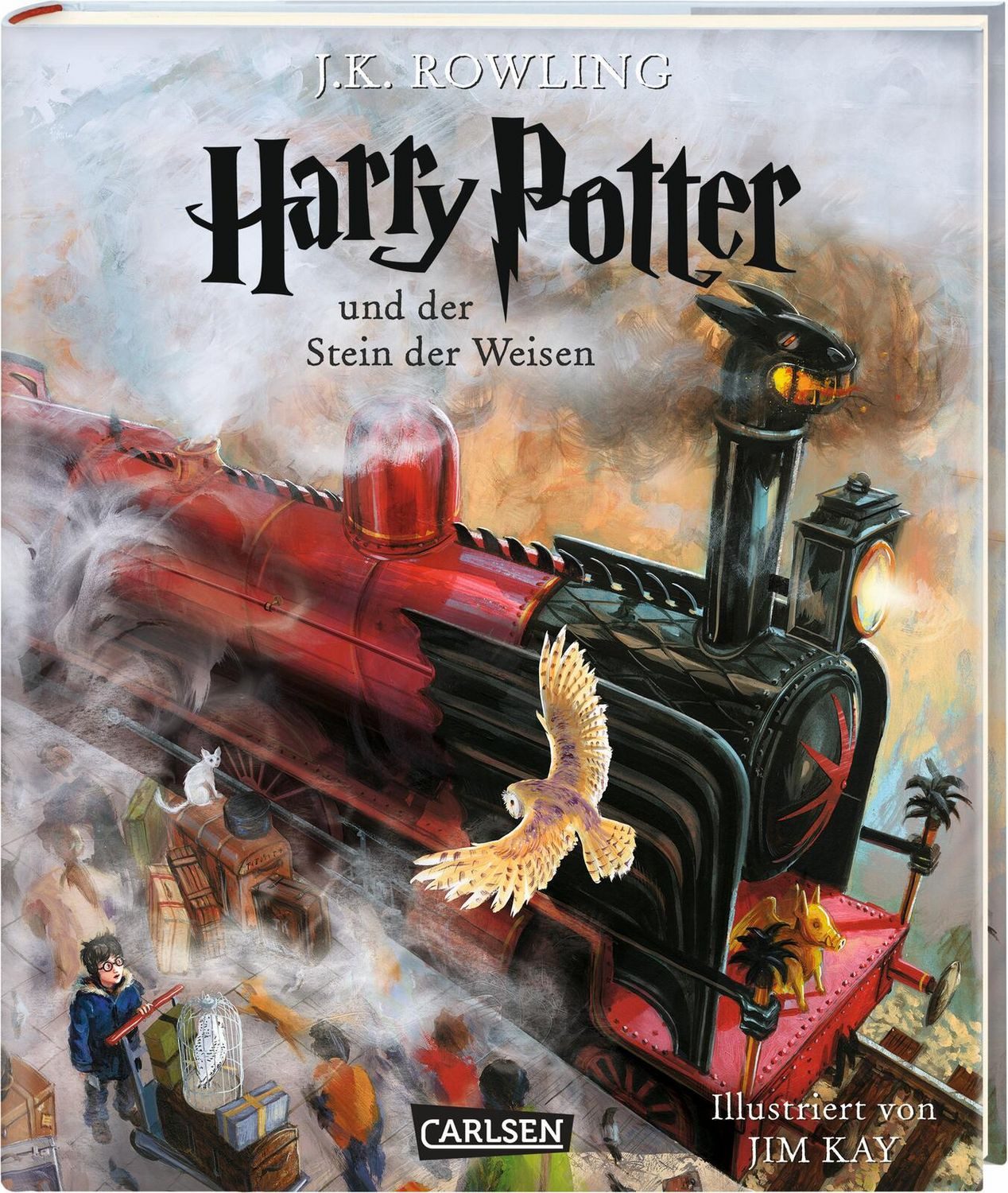 Harry Potter und der Stein der Weisen (farbig illustrierte Schmuckausg / J. K. Rowling
