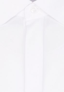 seidensticker Smokinghemd Regular Regular Langarm Kläppchenkragen Uni