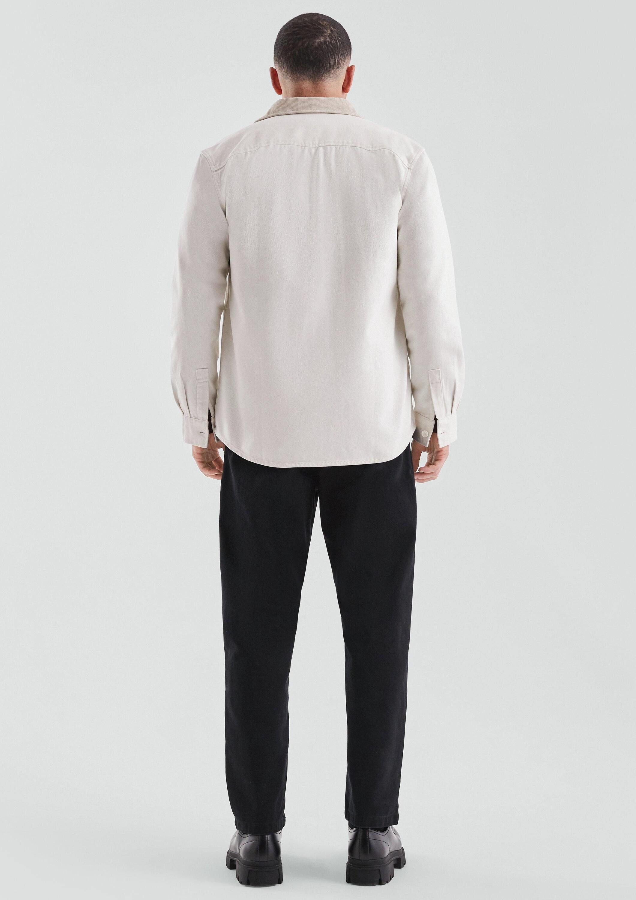 QS Hemdjacke Hemd Relaxed Fit: Overshirt