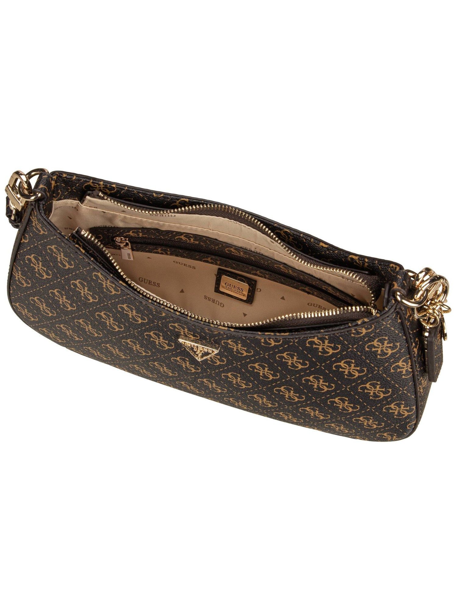 Guess Handtasche Noelle II Top Zip SHB 72180 Logo, Abendtaschen