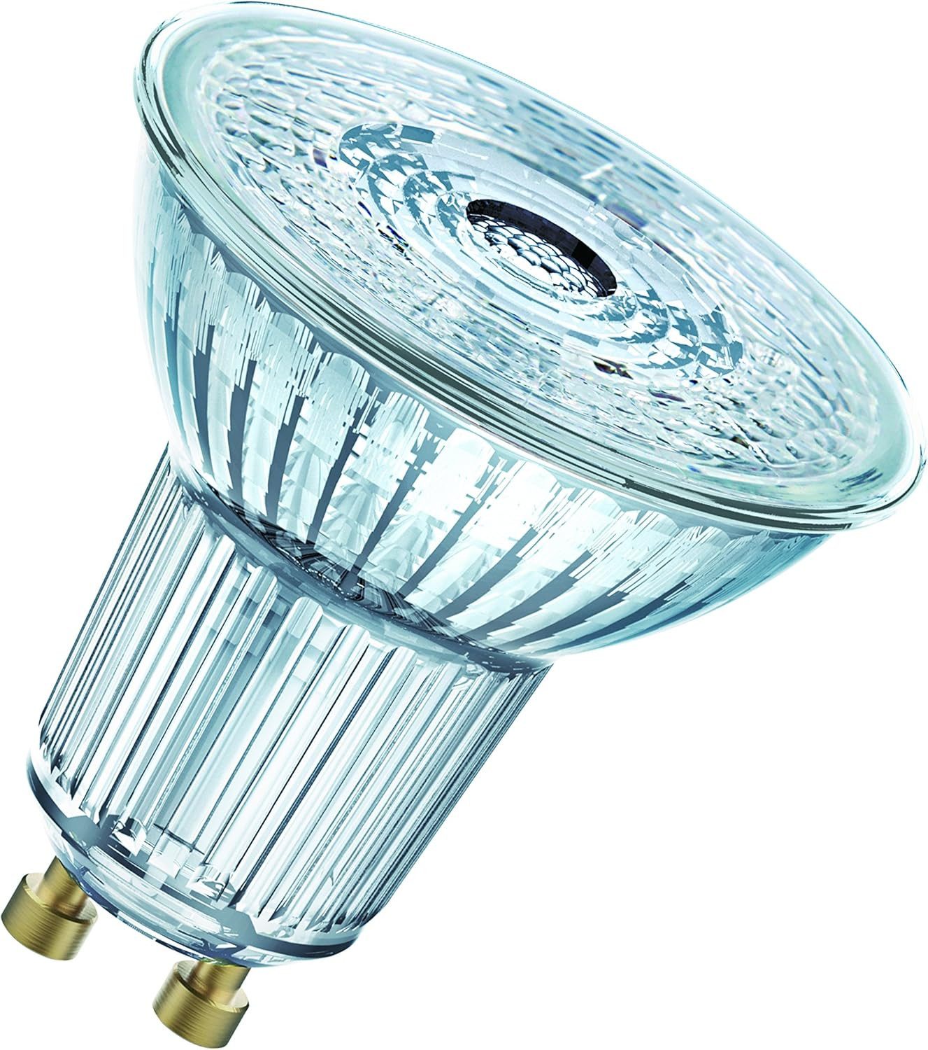 Osram LED-Leuchtmittel OSRAM LED Star PAR16, Sockel: GU10, Nicht Dimmbar, Warmweiß, Ersetzt e, 1 St., OSRAM LED Star PAR16, Sockel: GU10, Nicht Dimmbar, Warmweiß, Ersetzt e
