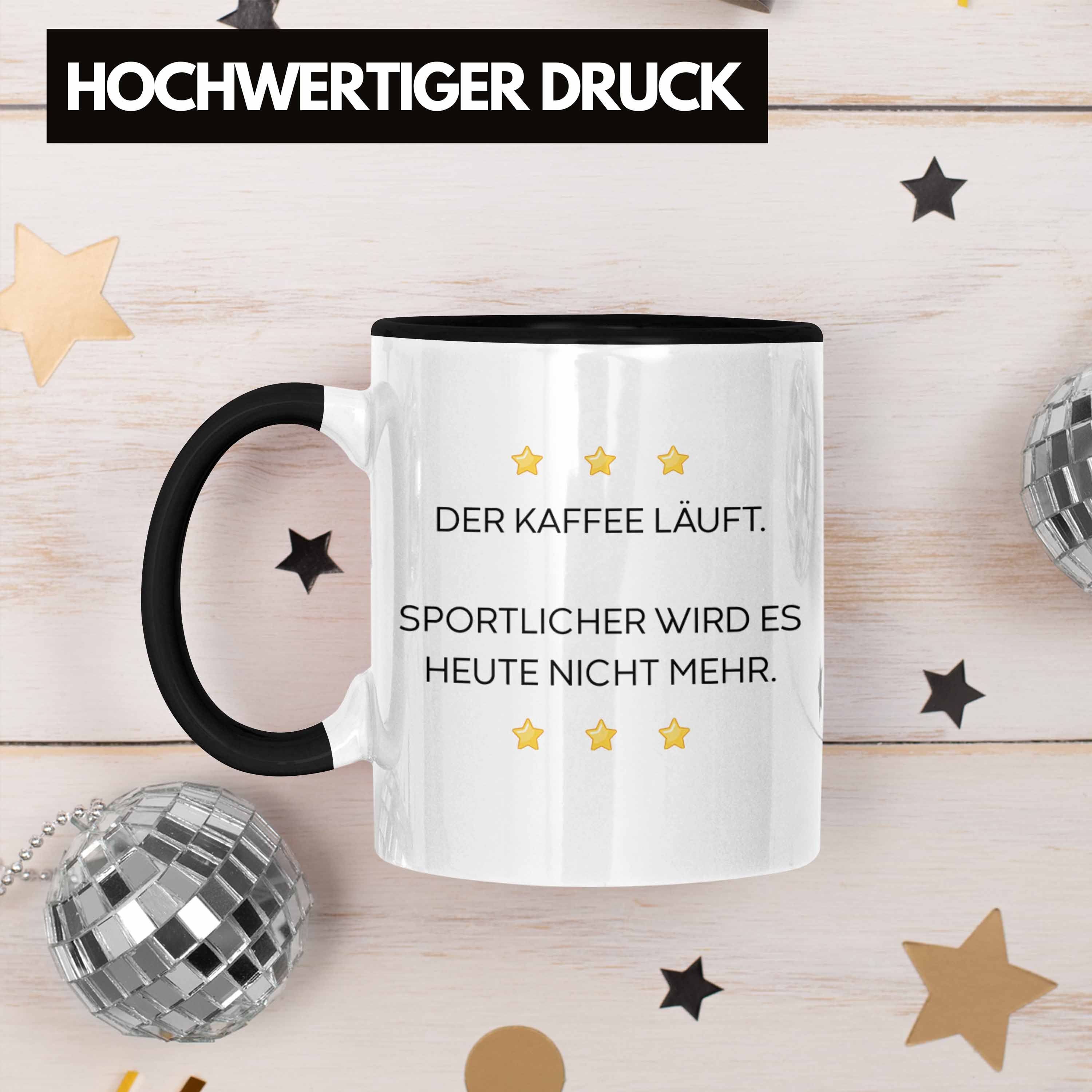 Sarkasmus Lustige Becher - Geschenk Lustig Frauen mit Büro Sprüchen Tasse Arbeit Tassen Männer Kollegin für mit Tasse Trendation Schwarz Sport Spruch Trendation