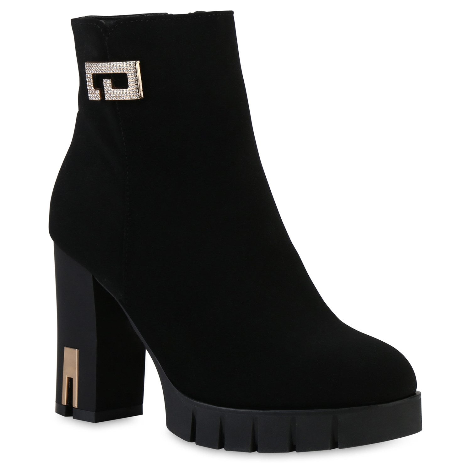 VAN HILL 841357 Stiefelette Damen Leicht Gefüttert Klassische Stiefeletten günstig online kaufen