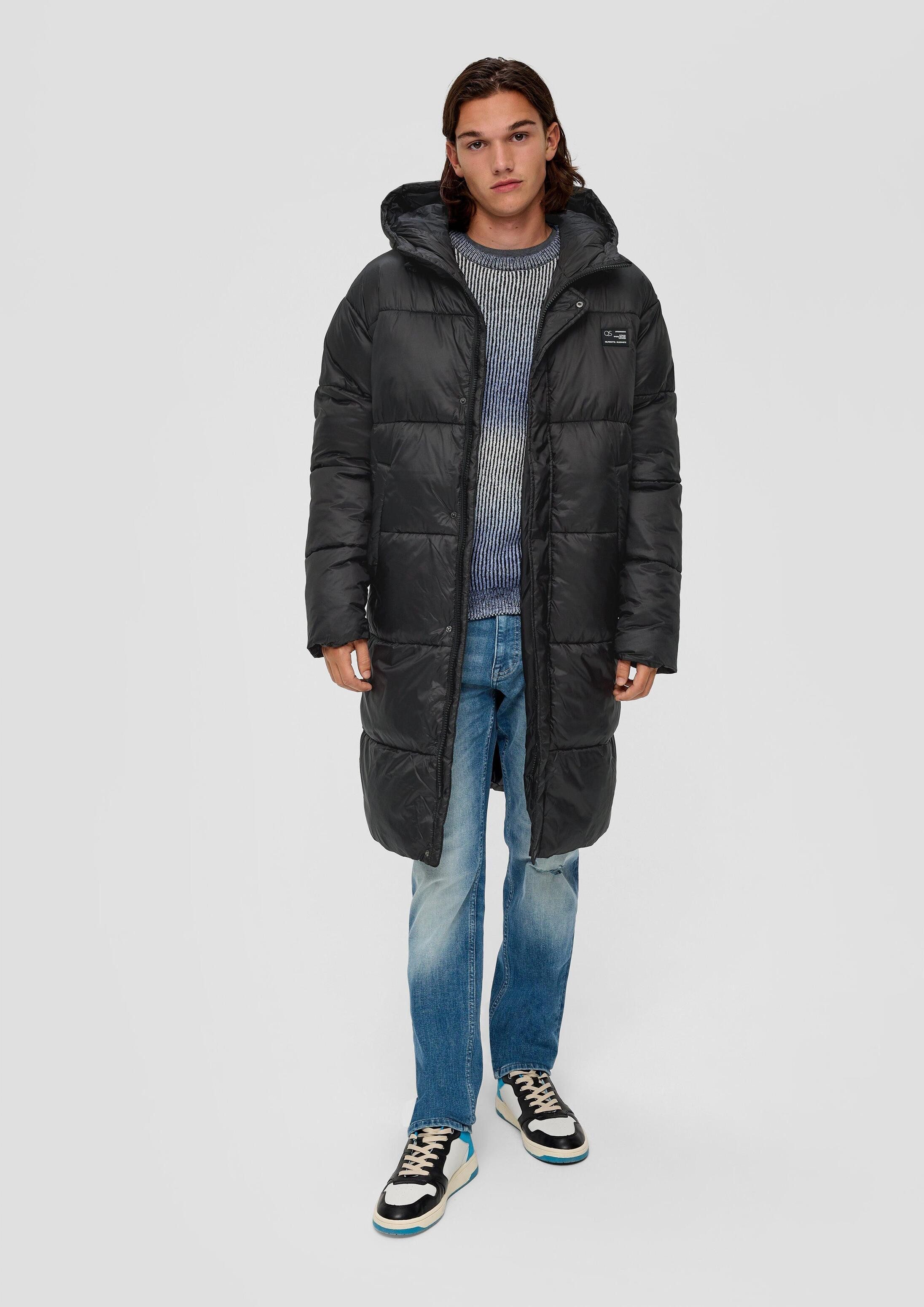 QS Wintermantel Outdoor-Mantel Wärmender Puffer Mantel im Loose Fit