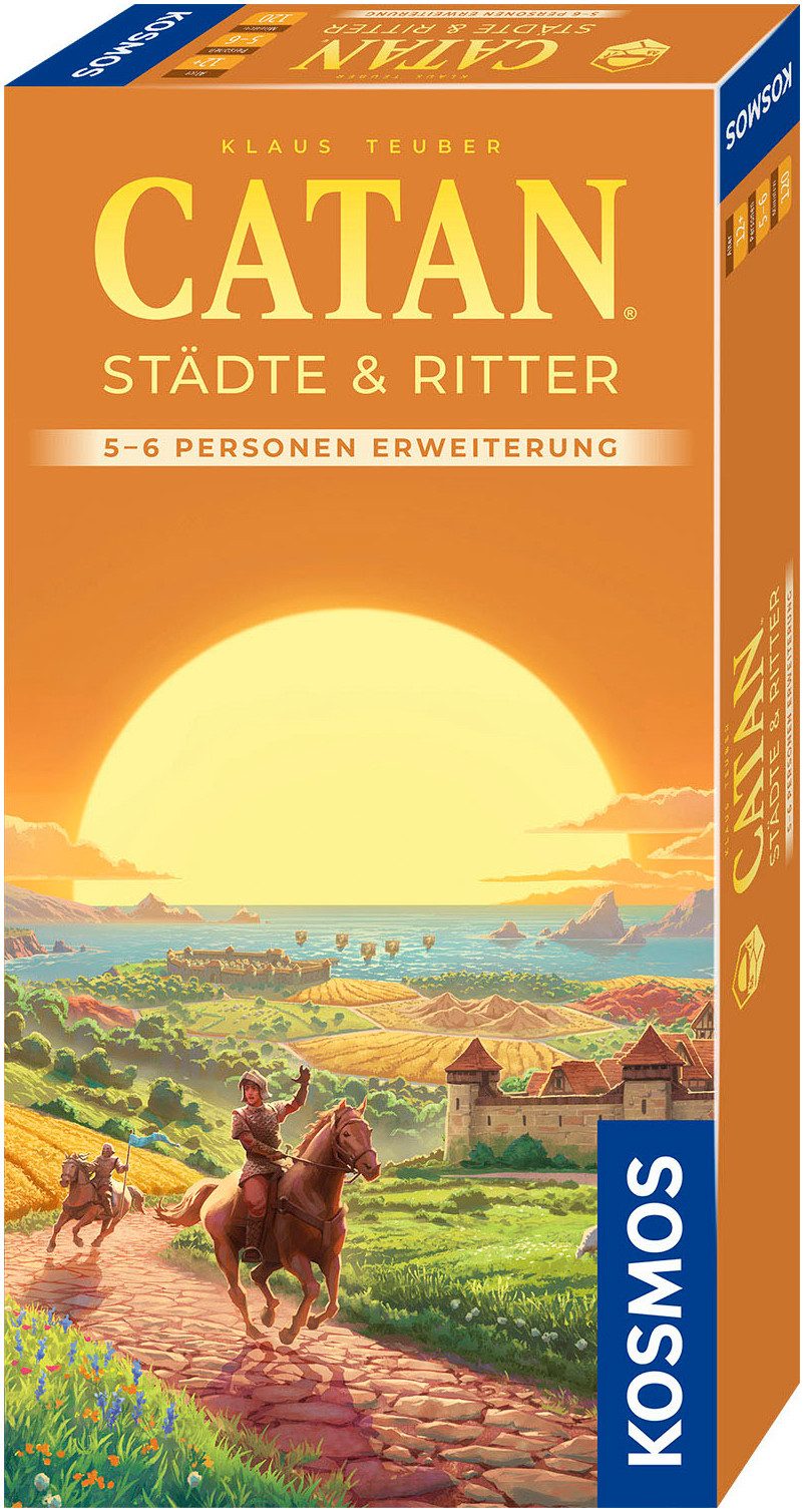 Kosmos Spiel CATAN Städte & Ritter, Strategiespiel, Made in Germany