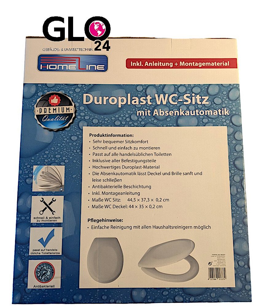 Homeline WC-Sitz Homeline WC Sitz Toilettensitz günstig online kaufen