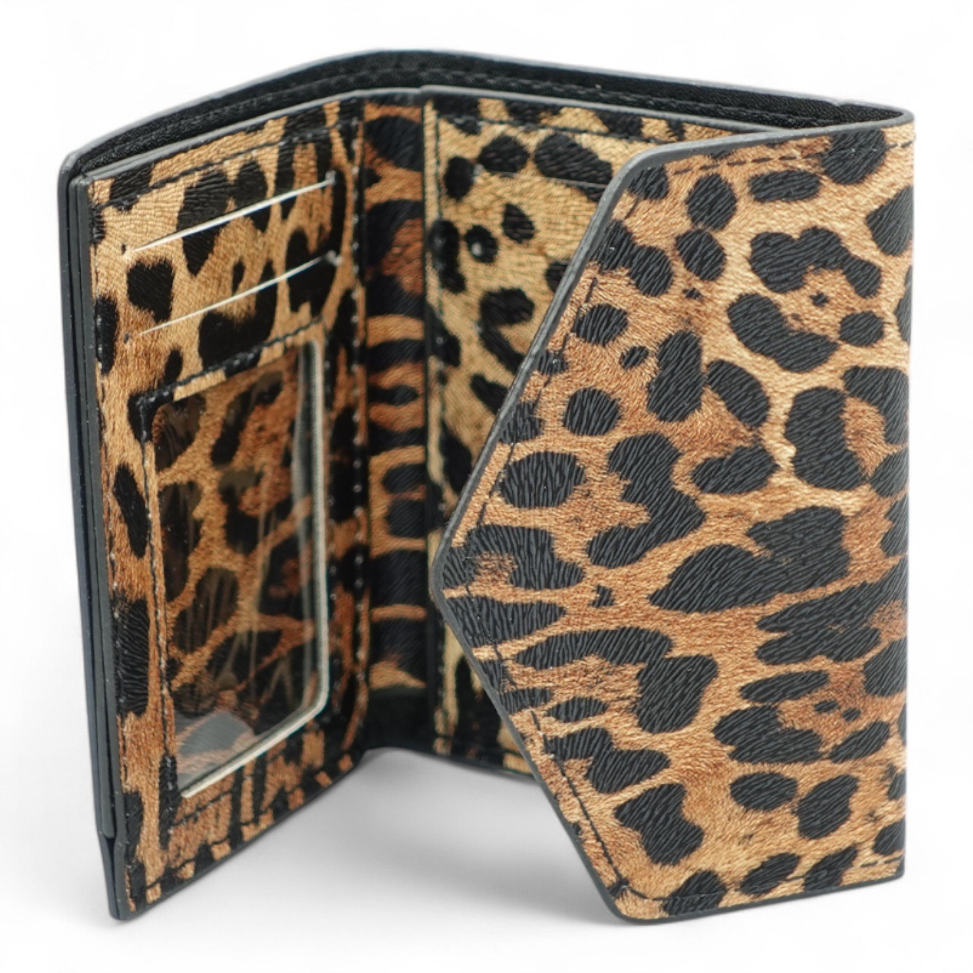 Geldbörse Leoparden Damen Geldbörse – Stilvolles Portemonnaie im Animal Pri günstig online kaufen