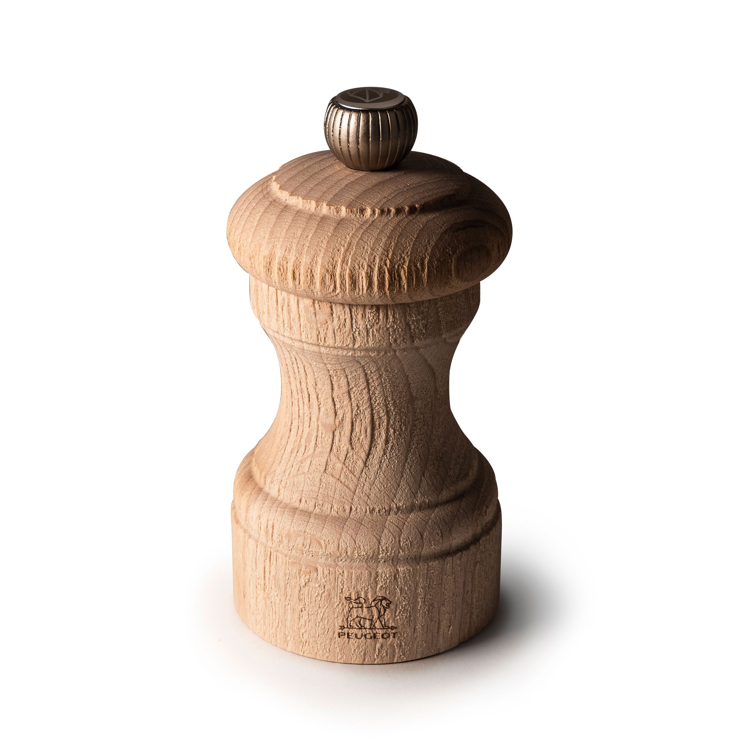 Salzmühle BISTRO NATURE 10cm Buchenholz Natur Stahlmahlwerk Manuell