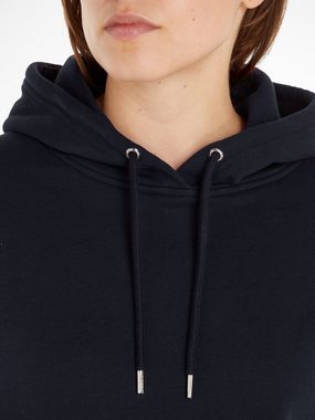 Tommy Hilfiger Kapuzensweatshirt REG MONOTYPE SLV CROP HOODIE mit markantem Hilfiger Logo-Schriftzug Auf dem Ärmel