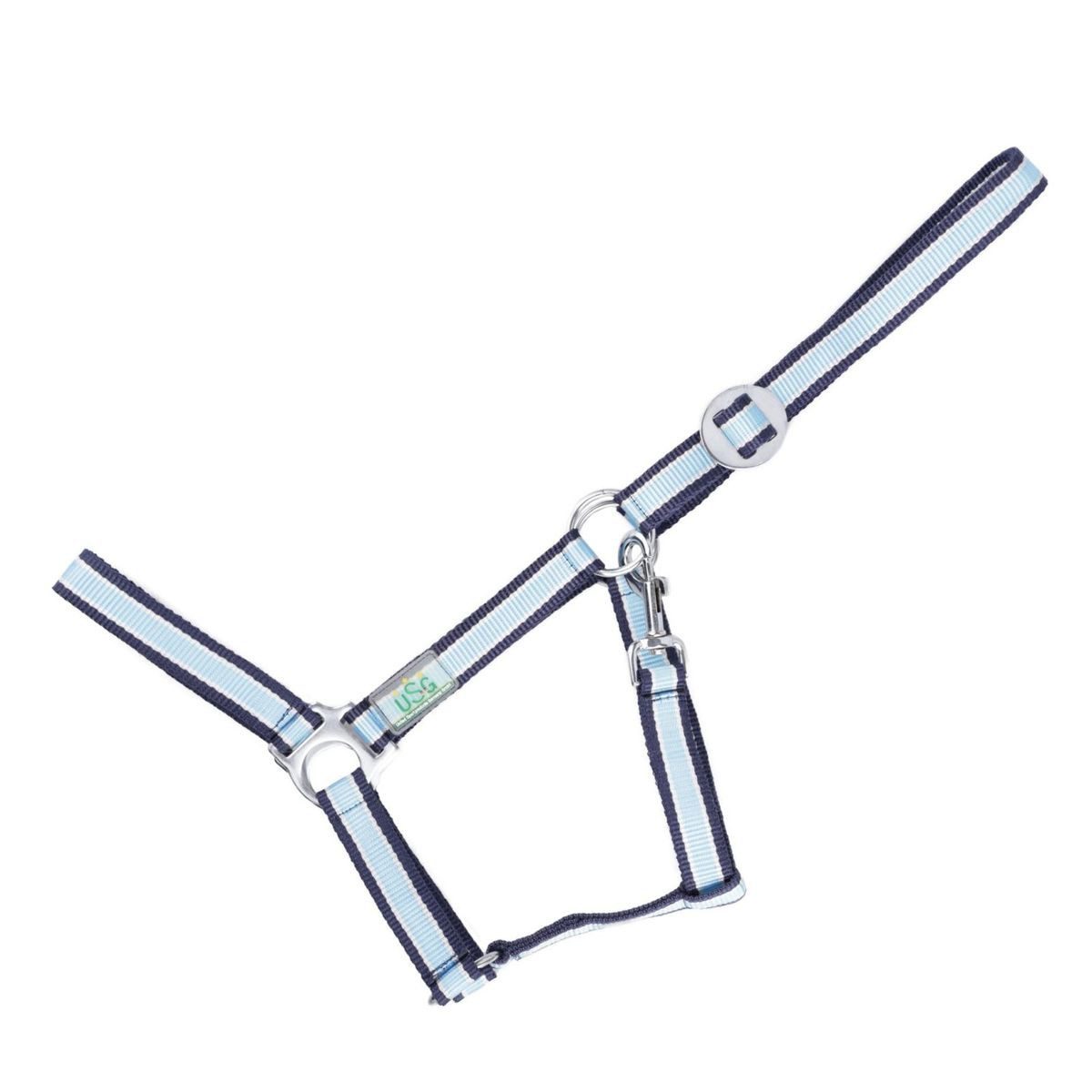 USG Halfter Halfter Pferd Vollblut cob gepolstert verschiedene Farben, Nylon, Metall, gepolstert
