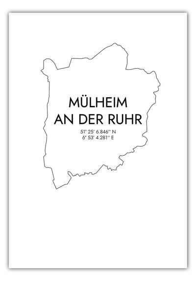 MOTIVISSO Poster Mülheim Koordinaten #7