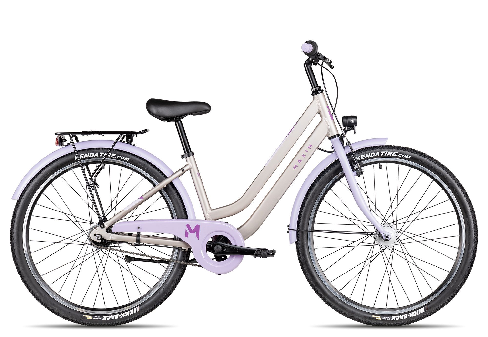 Maxim Kinderfahrrad Luna 26-7, 7 Gang Shimano Nexus SG-C3000-7C 7sp. Schaltwerk, Nabenschaltung Rücktritt, Nabenschaltung Rücktritt weiß