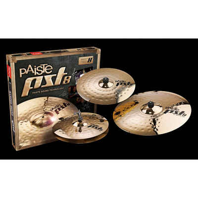 Paiste Schlagzeug, PST8 Universal Cymbal Set, 14"HH, 16"CR, 20"R