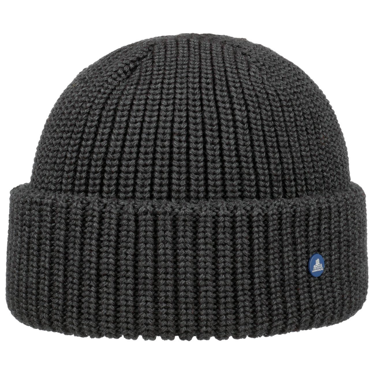 Hammaburg Beanie (1-St) Mütze mit Umschlag, Made in Italy