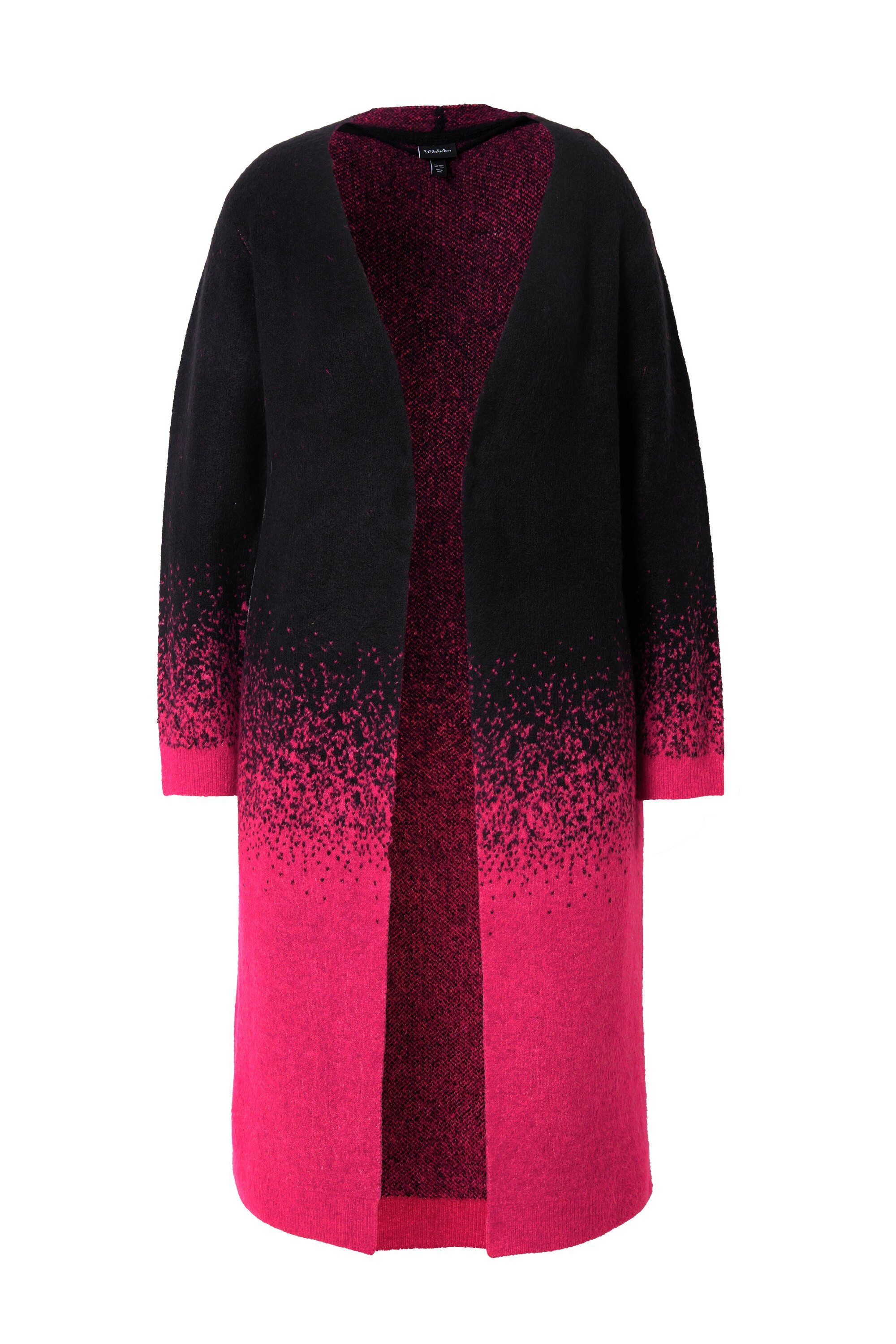 Ulla Popken Strickjacke Long-Strickjacke Farbverlauf offene günstig online kaufen