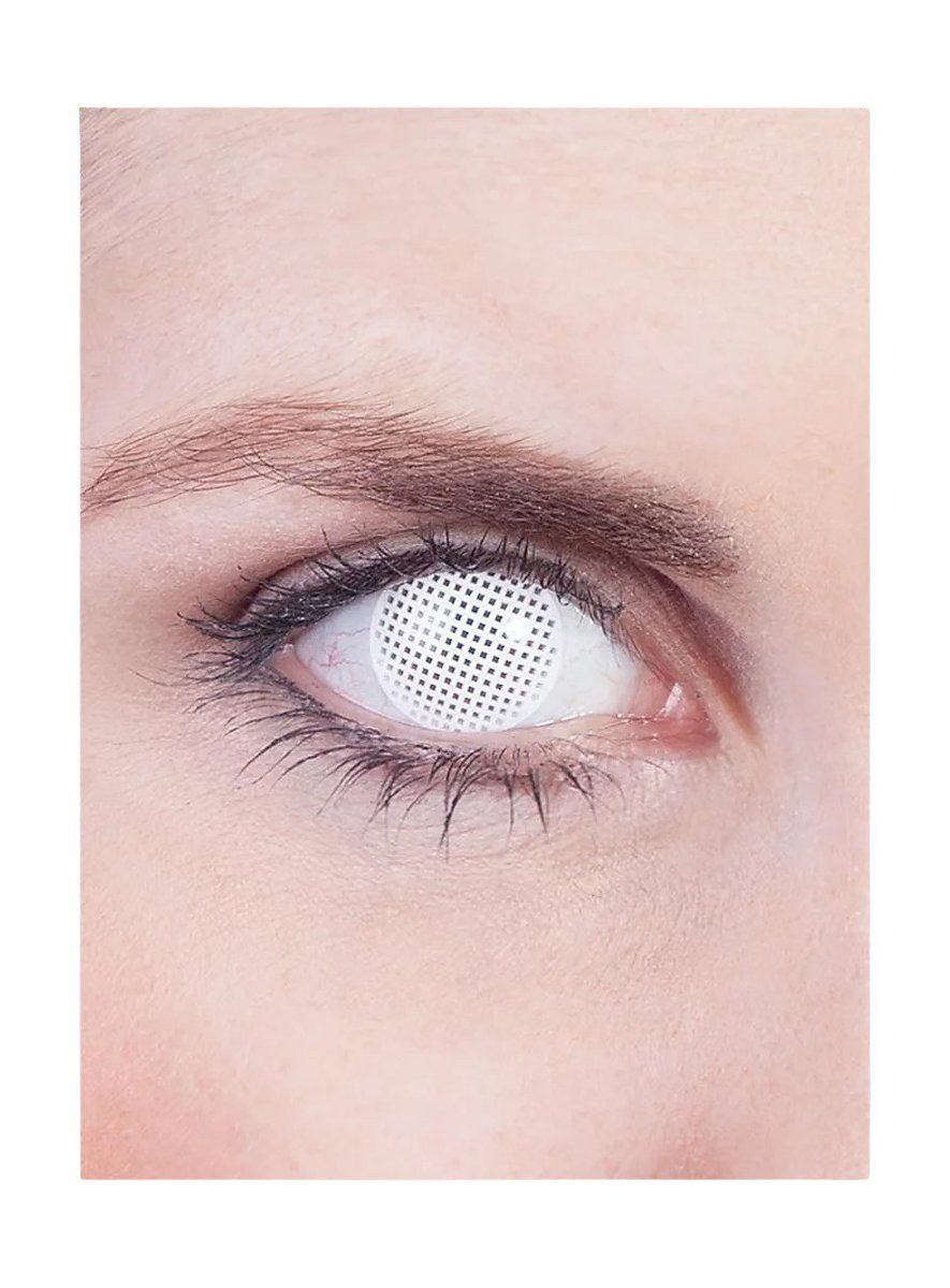 Metamorph Monatslinsen Matrix Monatslinsen Kontaktlinsen Karneval Faschin, Weiche Effekt-Motivlinsen für futuristische Verwandlungen