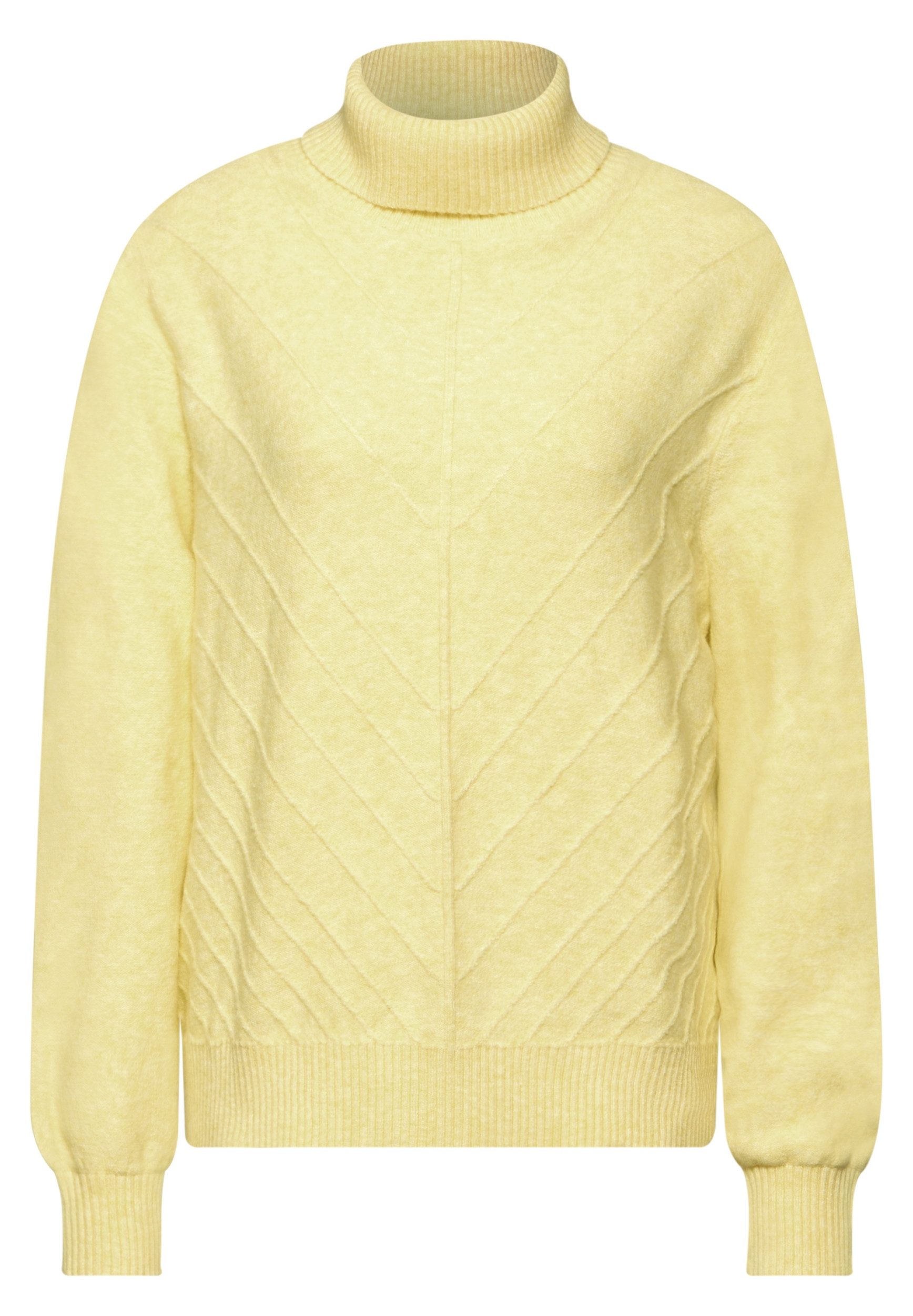Rollkragenpullover - Rollkragenpullover mit Strukturmuster