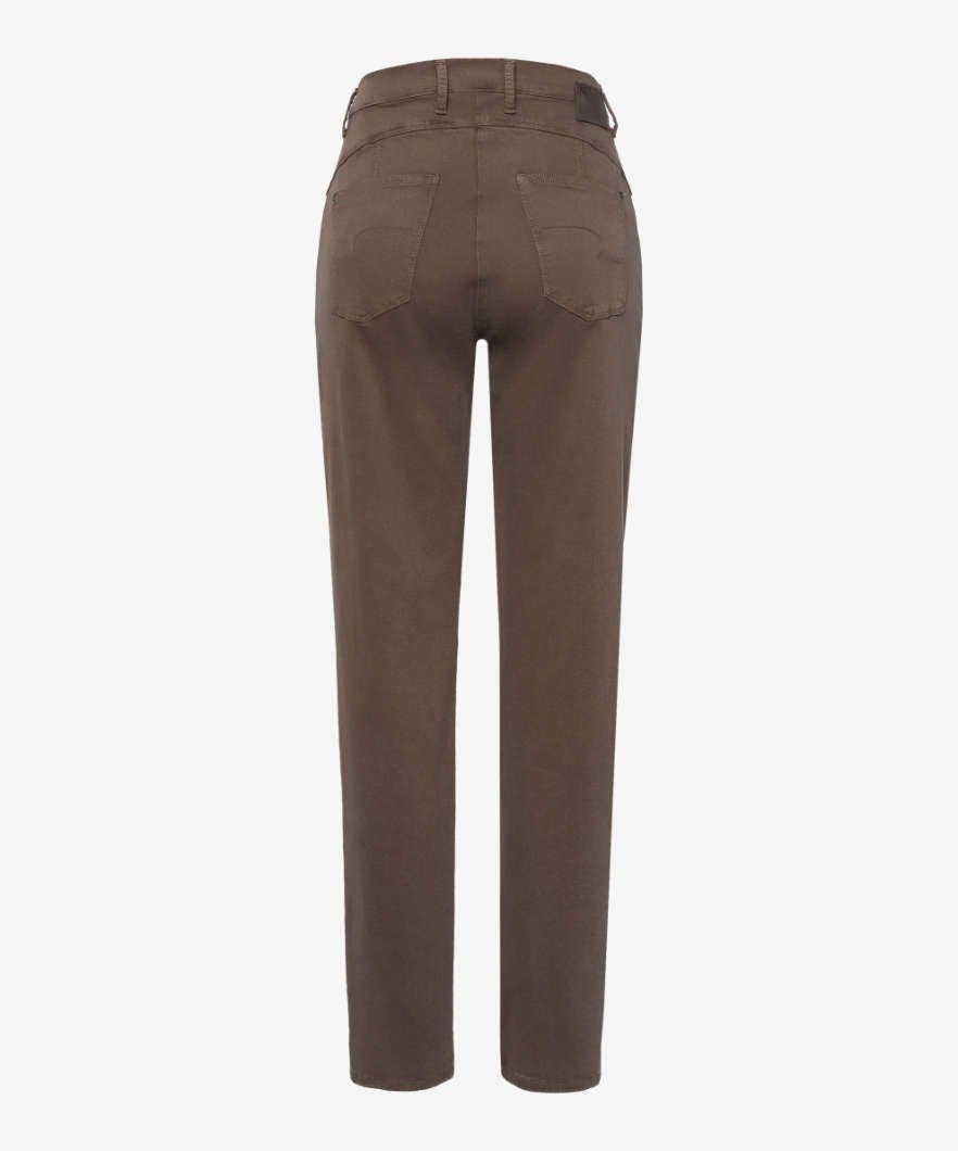 aus NEW, RAPHAELA Baumwollmix by BRAX 5-Pocket-Jeans einem querelastischen Style CAREN Besteht hochwertigen,