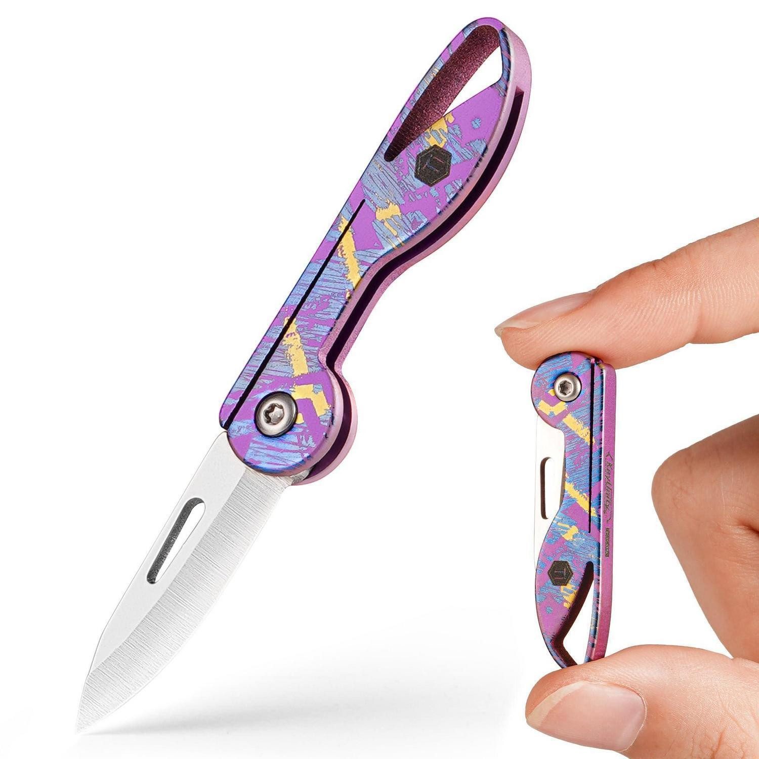 LuxusKollektion Taschenmesser Taschenmesser Klein Knallrosa-Graffiti