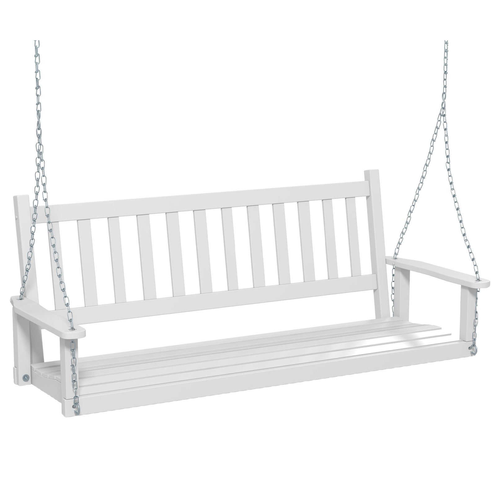 KOMFOTTEU Hollywoodschaukel, Hängebank Gartenschaukel, bis 227kg/360kg belastbar