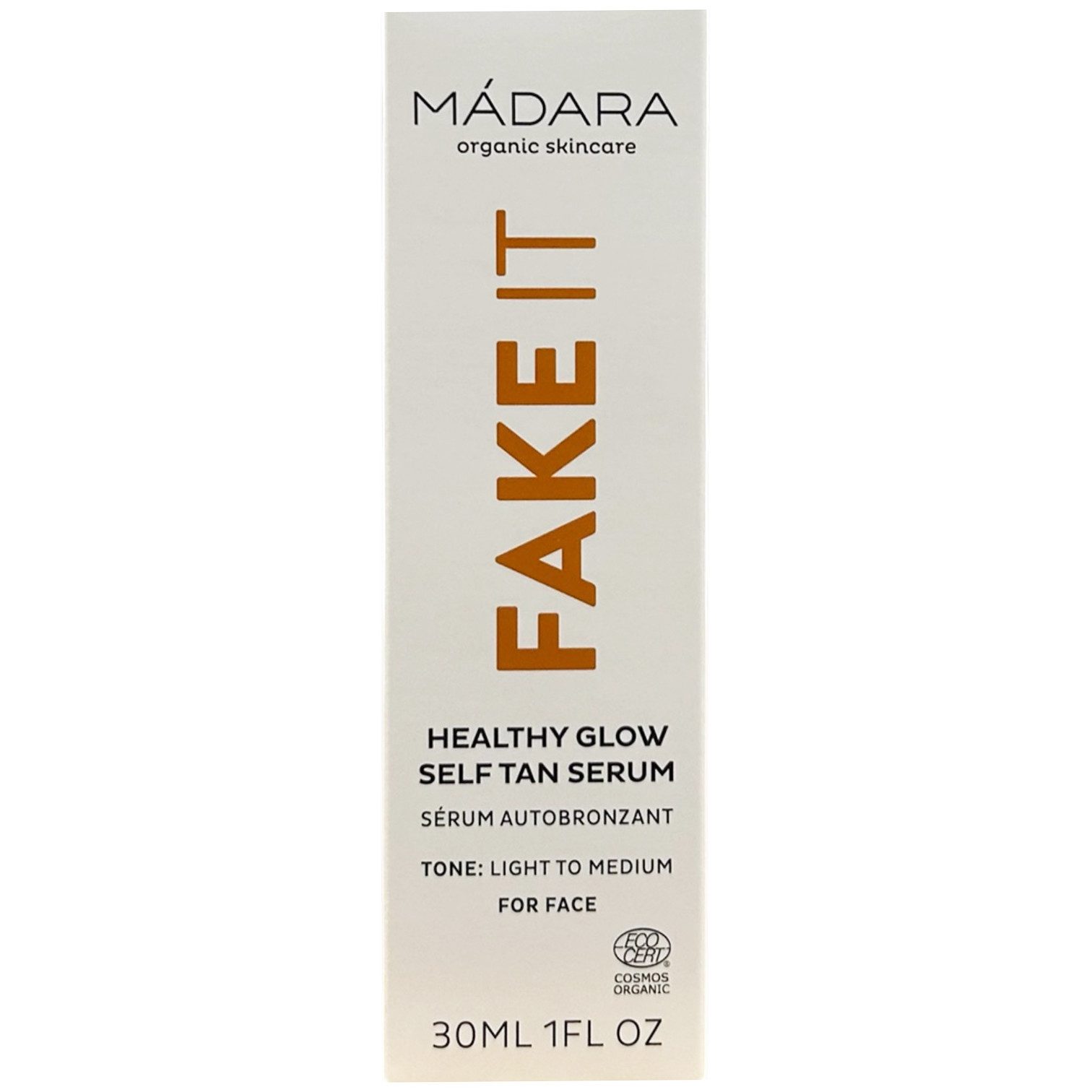 Madara Selbstbräunungsserum Fake It Healthy Glow Self Tan Serum - Light To Medium, All Skin