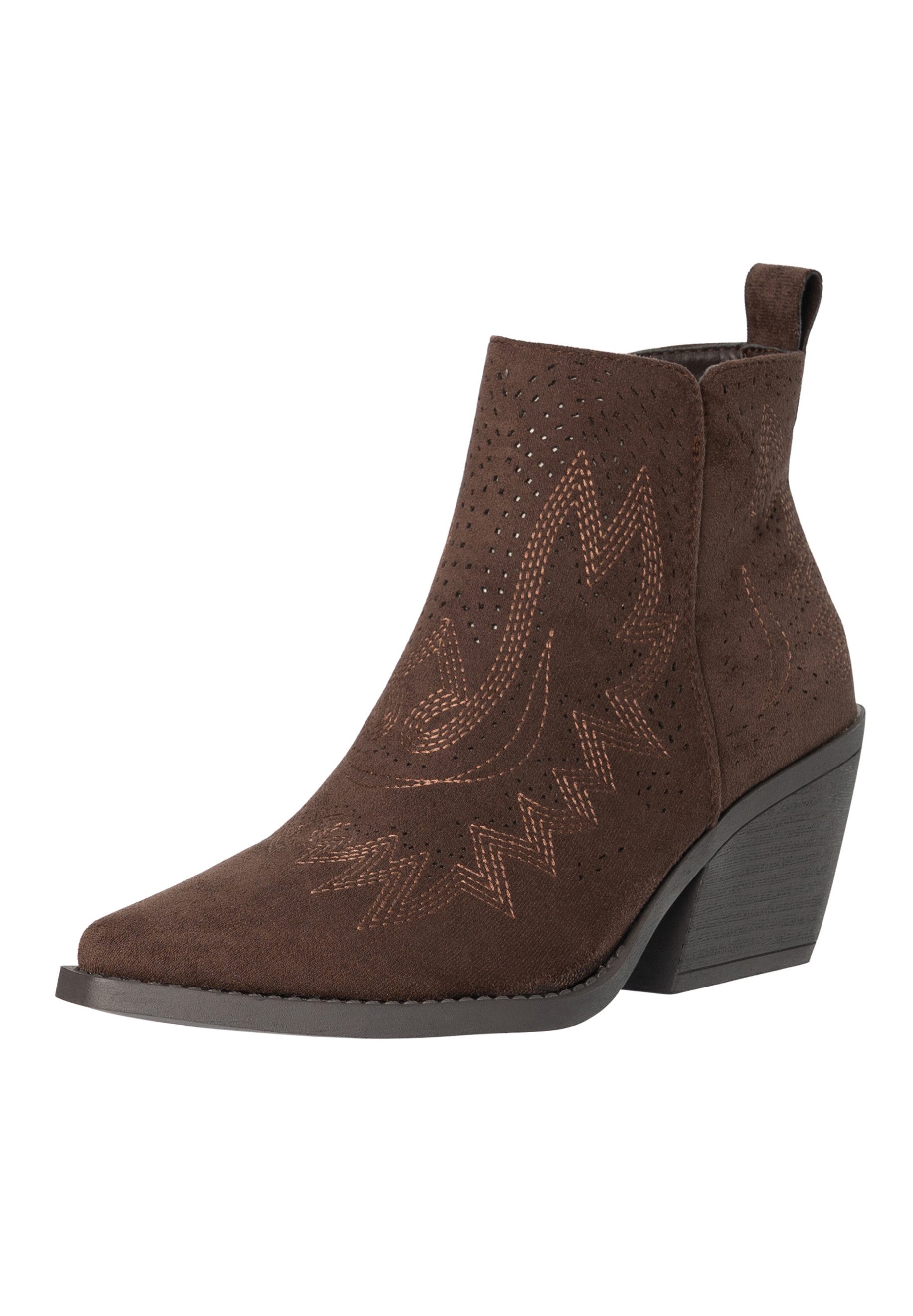 Salinyang Stiefeletten Cowboy Stiefelette